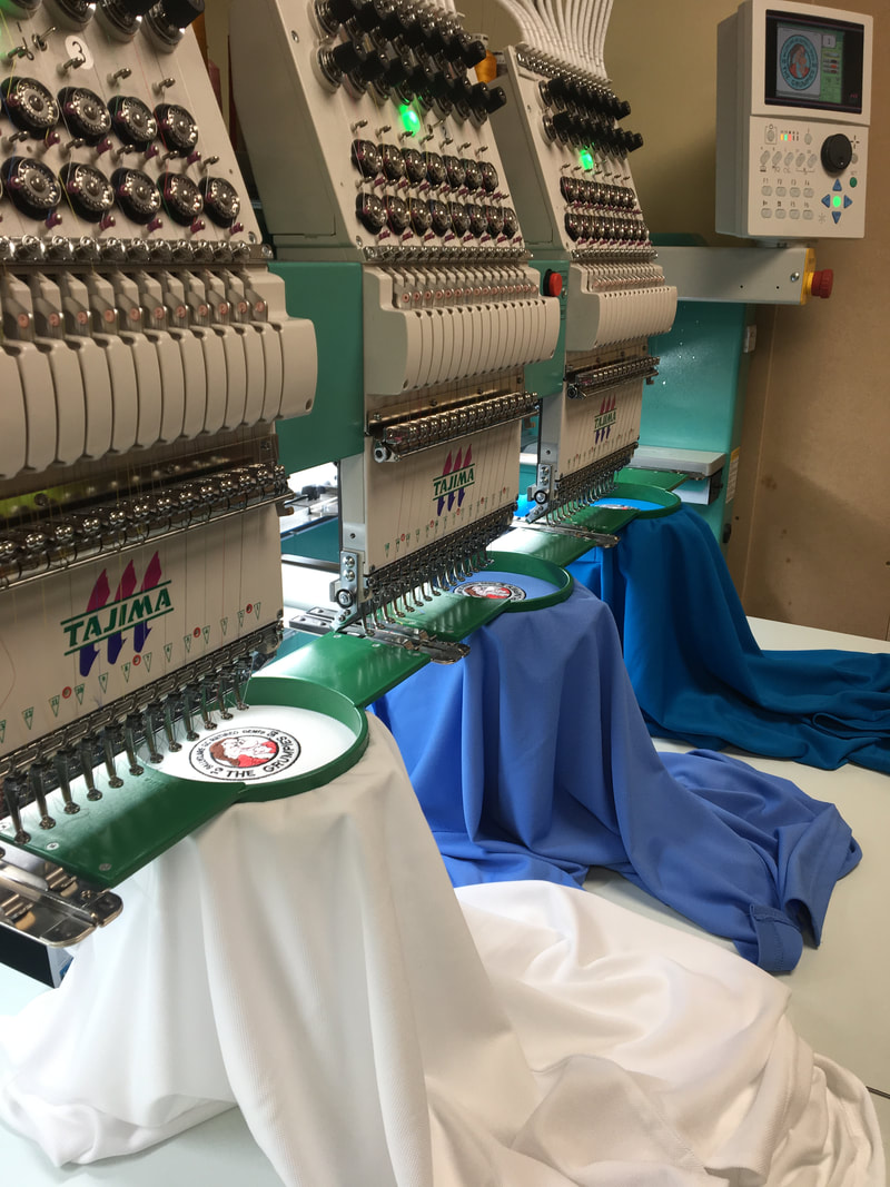 Professional Tajima embroidery machines